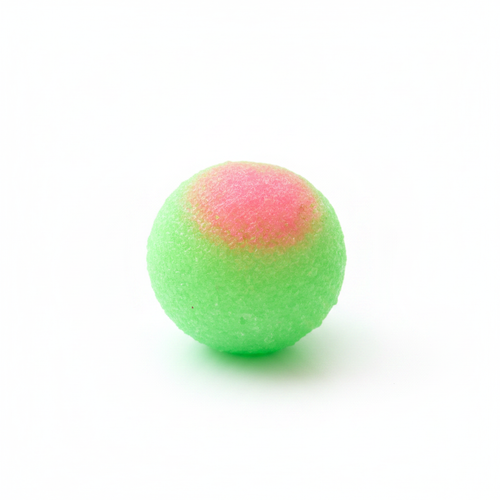 Green Pink Round Bouncy Ball