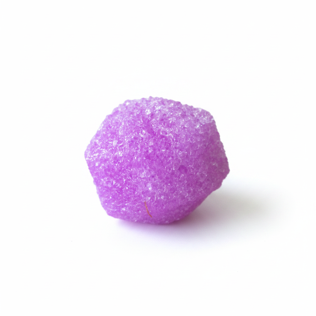 Purple Cubey Bouncy Ball